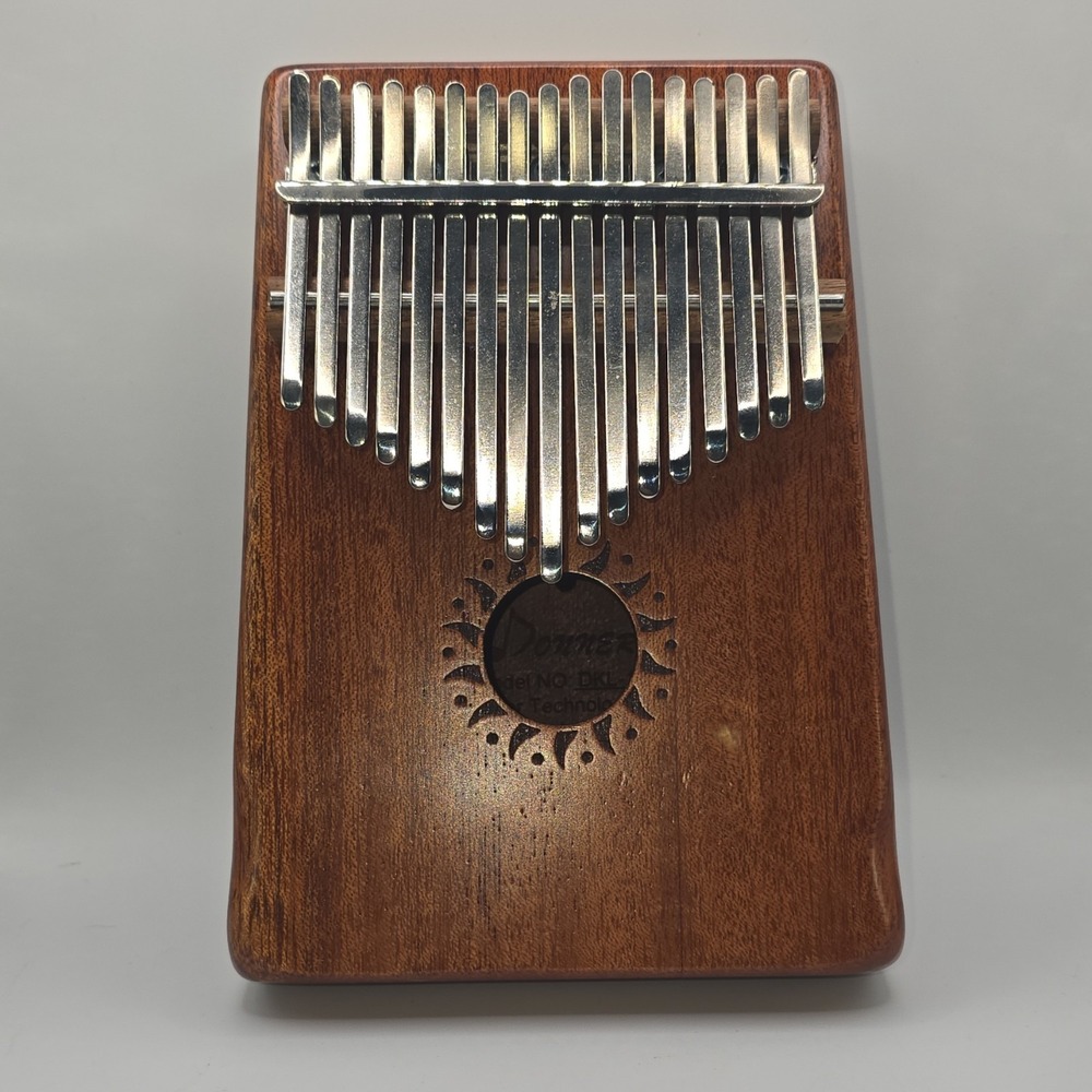 Donner DKL-17 Treble Kalimba Thumb Piano Wood & Metal Hand Percussion Instrument